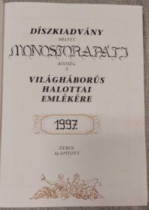 Kulturális értékeink Hosok Konyve 2 213x300