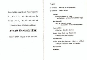 Épített értékeink Meghívó
